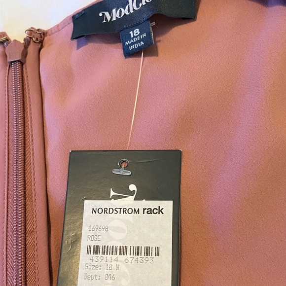 ModCloth Your Luxe-y Day Rose Satin MIDI Dress - Picture 9 of 10